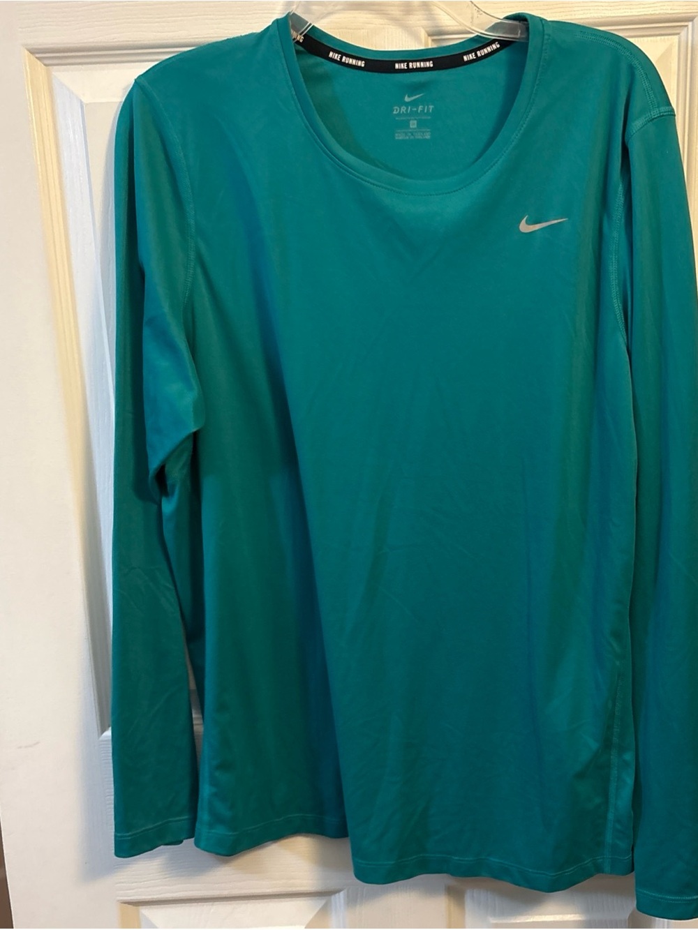 Nike Teal Long Sleeve Dri-FIT Shirt